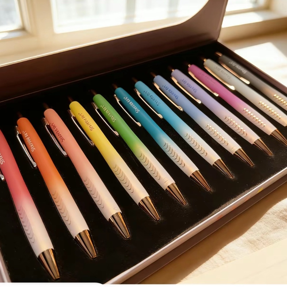 Colorful Gradient Pen Set